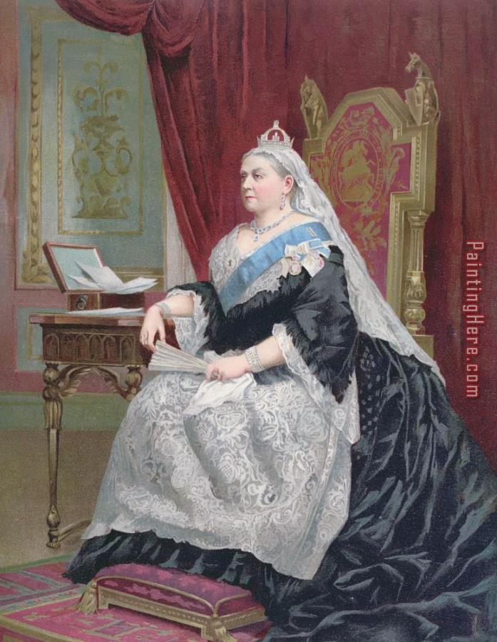 English School Portrait Of Queen Victoria